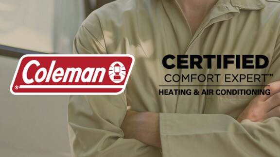 Coleman Certified Comfort Expert